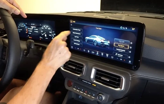 2024 Mustang GT Review by Raiti's Rides - exterior, interior, digital cluster / gauges / menus / display screen