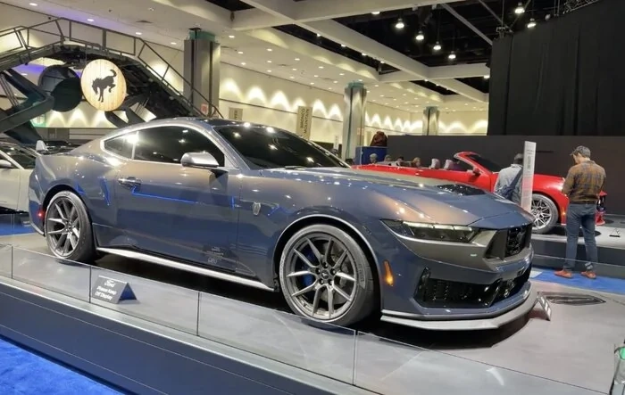 2023 Mustang Dark Horse S650 display @ 2022 LA Auto Show