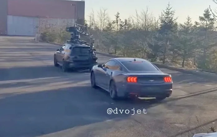 S650 Mustang Ecoboost commercial filming?