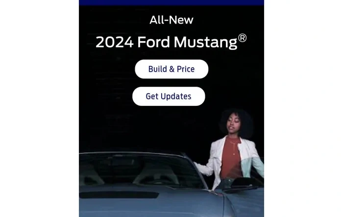 Official Build & Price for 2024 Mustang just appeared on Ford.com!