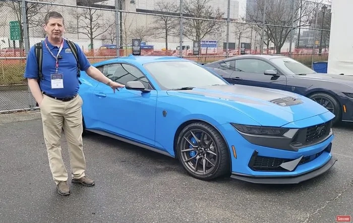 First ride in 2024 Mustang Dark Horse (Grabber Blue) - Long McArthur