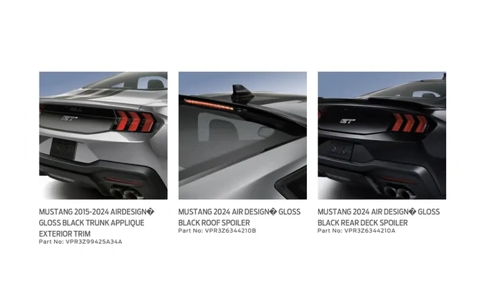 Ford Accessories Live for 2024 Mustang