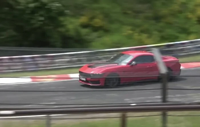 Dark Horse vs Mach 1 Mustang Benchmarking @ the Nurburgring