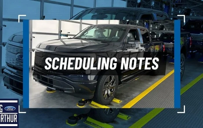 Scheduling Information & Notes for 6/29/23 - Long McArthur