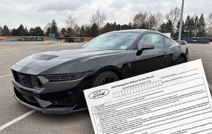 2024 Mustang PDI (Pre-Delivery Inspection) Checklist Released