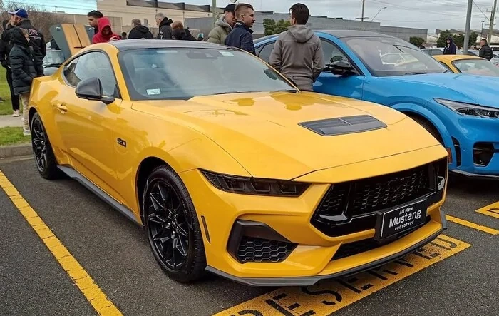 RHD S650 Mustang Prototype Spied