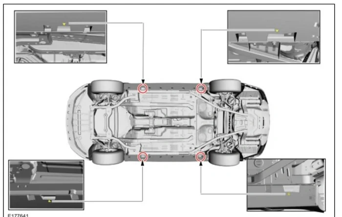 Jacking / lift points