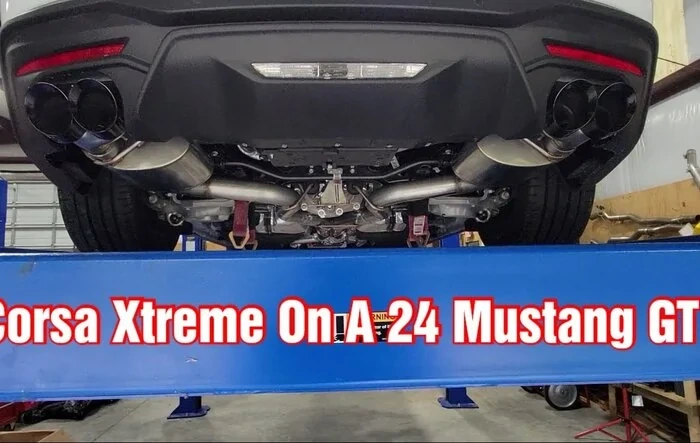 Video: Installing a Corsa Cat Back Exhaust on our 2024 Mustang GT w/ Dyno Results