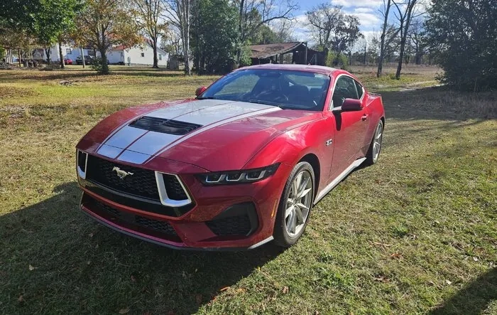 Custom hood stripe and grill painted on my S650 GT