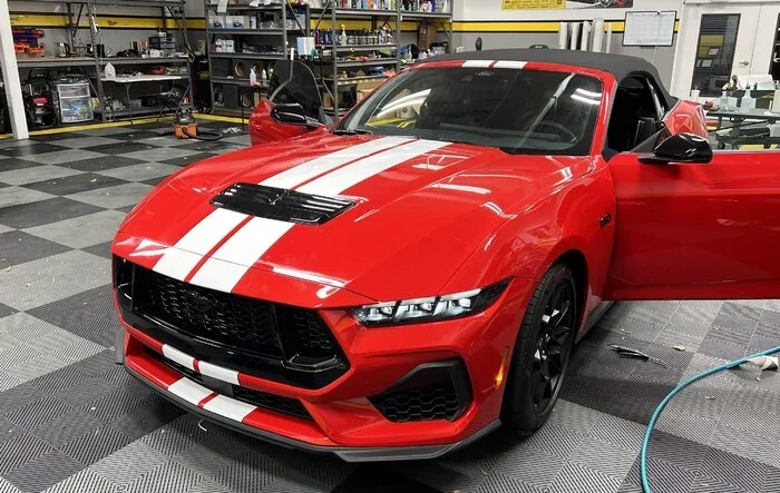Stripes on my GT Convertible - done!