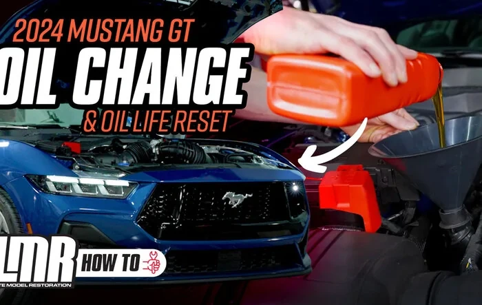 How To Change Oil In 2024 Mustang GT + Oil Life Reset