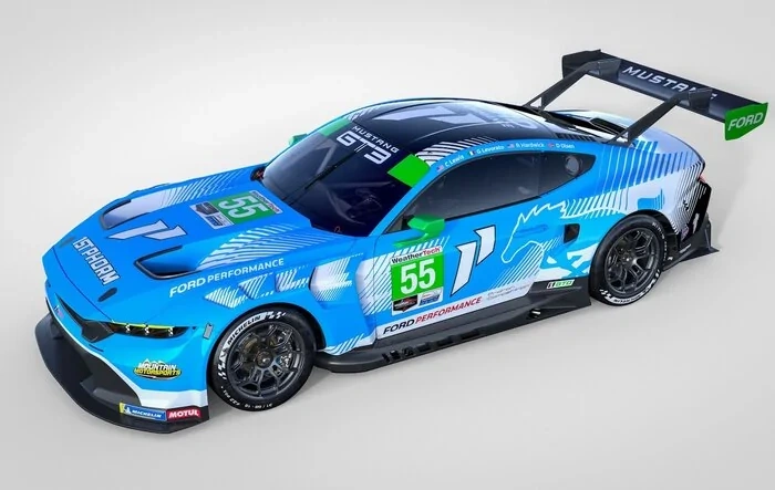 Mustang GT3 Debuts New Livery for Proton Competition IMSA and WEC Car