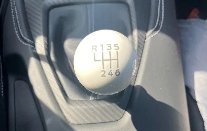 Ford Performance Bullitt Shift Knob Installed