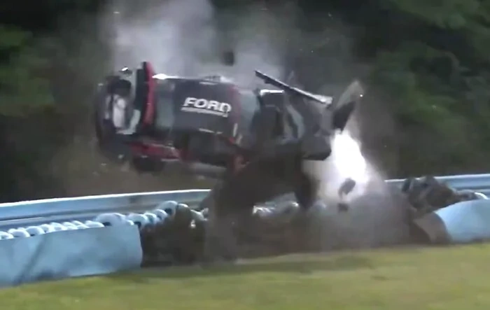 Dark Horse massive crash at IMSA (06/21)