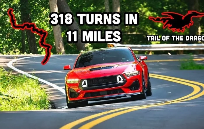 Video: Tail of The Dragon in S650 Mustang -- 318 Turns in 11 Miles
