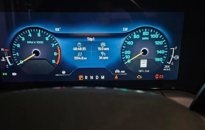 Got my Cobra Gauge update