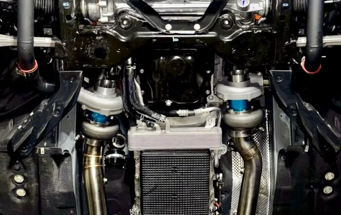 Twin Turbo Dark Horse Install is Complete