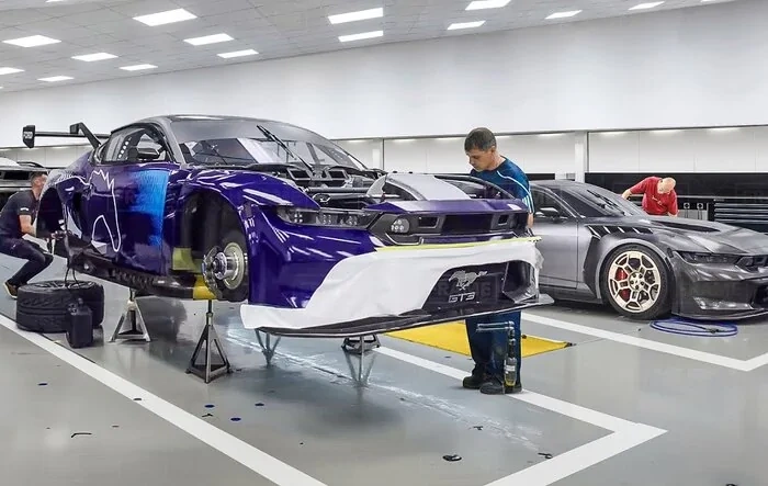 Mustang GT3 How It's Made! Production Line Video