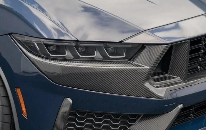 New DX Carbon Front Fascia Parts for Dark Horse Mustang