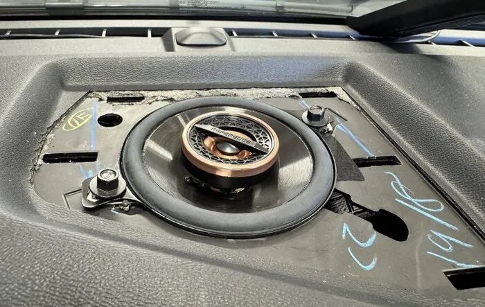 Changed out center speaker in 2024 Mustang GT with B&O System