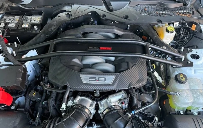 SR Performance Strut Tower Brace installed