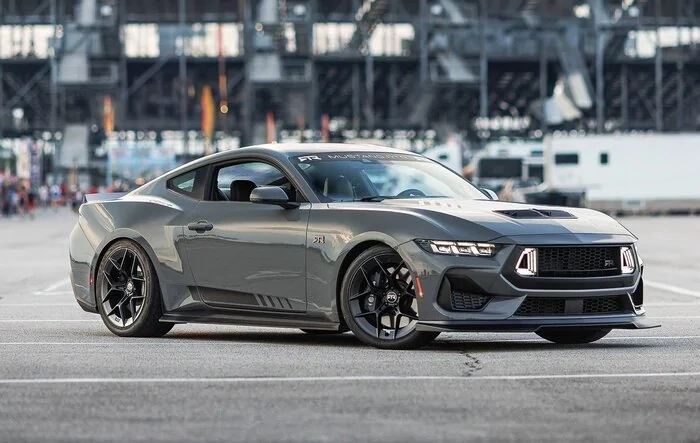 Check out this Leadfoot Gray 2025 Mustang RTR Spec 2