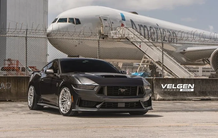 Mustang Dark Horse on Velgen VFHX-01AD Wheels
