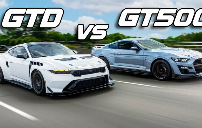 Mustang GTD vs Shelby GT500