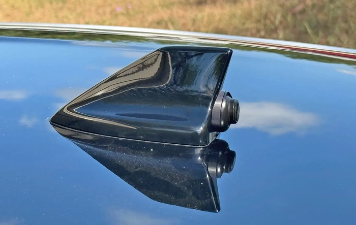 Digital Rear View Mirror installed