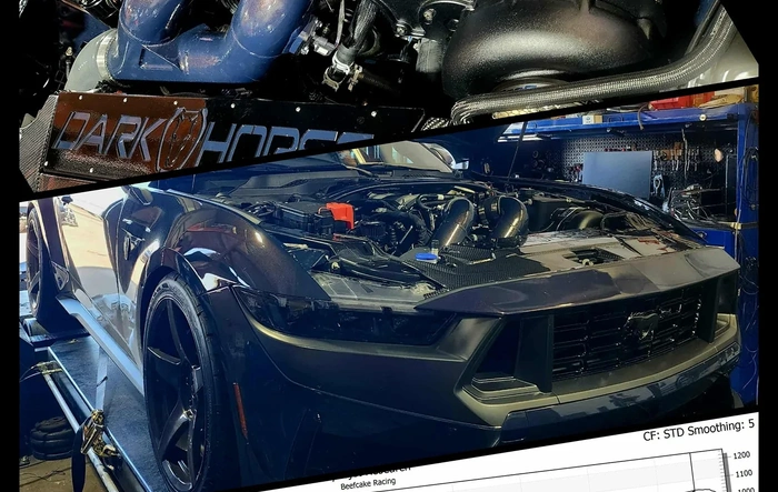 We made Big Power With our Procharged Darkhorse!