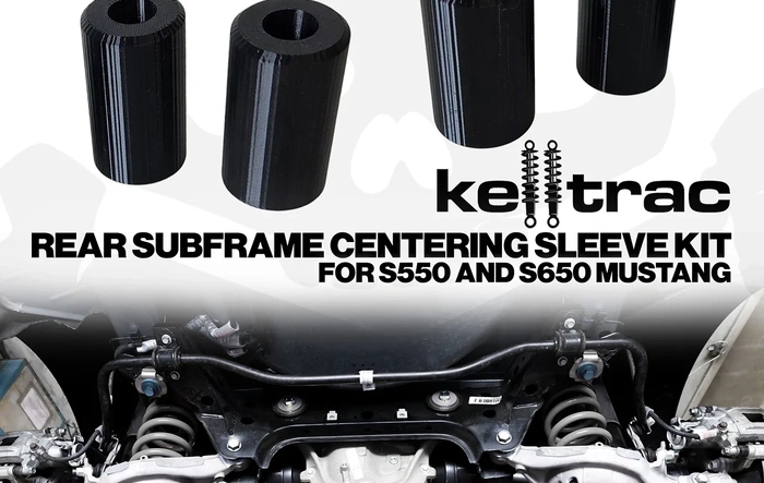 NEW KellTrac 2015+ Mustang Rear Subrame Centering Sleeves!