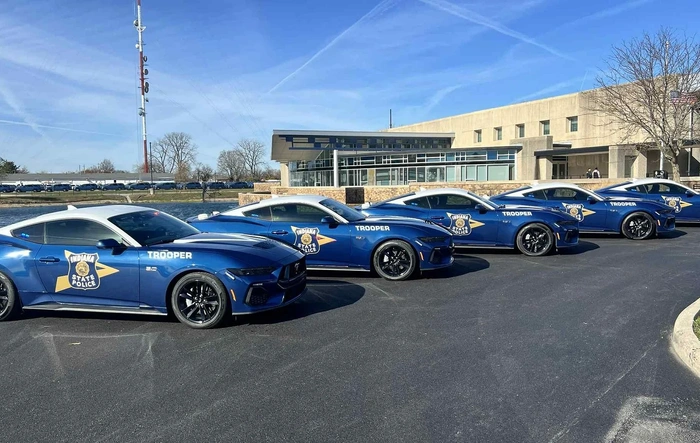 Indiana State Police Mustang GT Fleet Reports For Duty