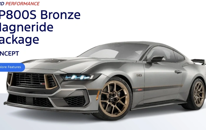 FP800S Bronze Magneride Package Concept S650 Mustang by Ford Performance