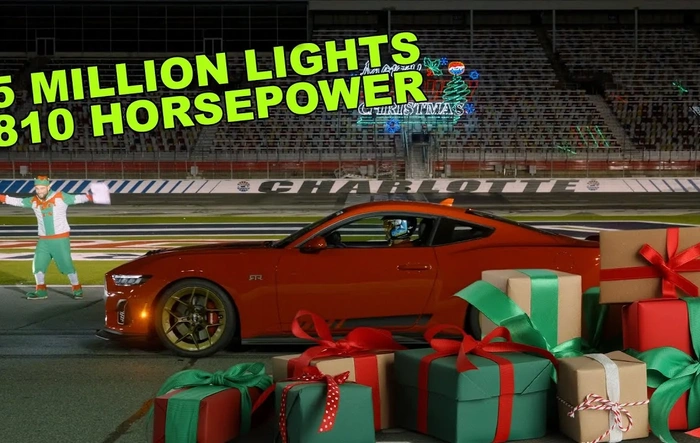 Drifting the 810HP Mustang RTR Spec 3 around Charlotte Motor Speedway