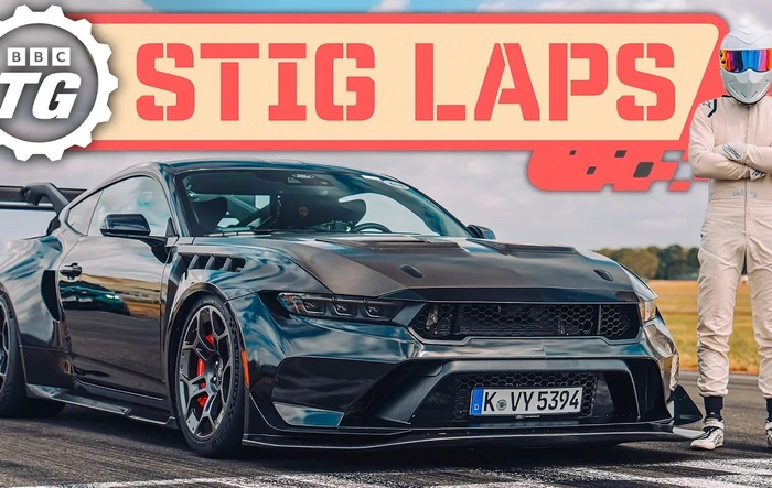 Top Gear video - Mustang GTD: Faster Than A GT3 RS? | Stig Laps