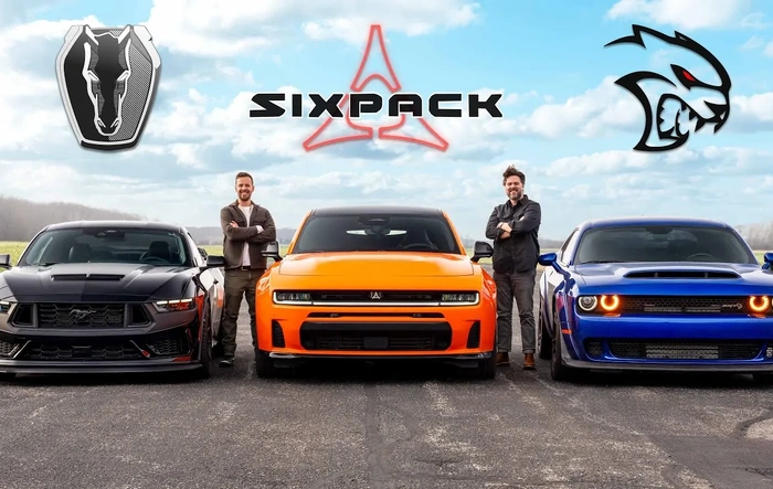 Dark Horse vs 'Hurricane' Charger vs Hellcat - ThrottleHouse