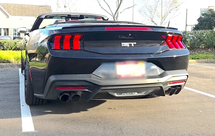 Stock exhaust sound vs. Steeda H-Pipe exhaust sound