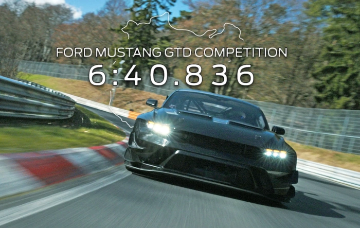 6:40.8 Nurburgring Lap Time: New Mustang GTD COMPETITION Crushes Own Record 🏁