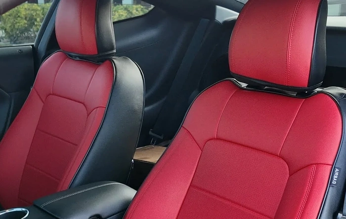 Ford Mustang S650 Kustom Interior Leather Seat Covers Installation by @Warlord_S650