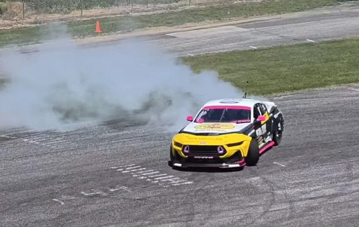 Drifting in RTR Mustang Spec 5 w/ Ben Hobson at Carlisle Ford Nationals 2026!!