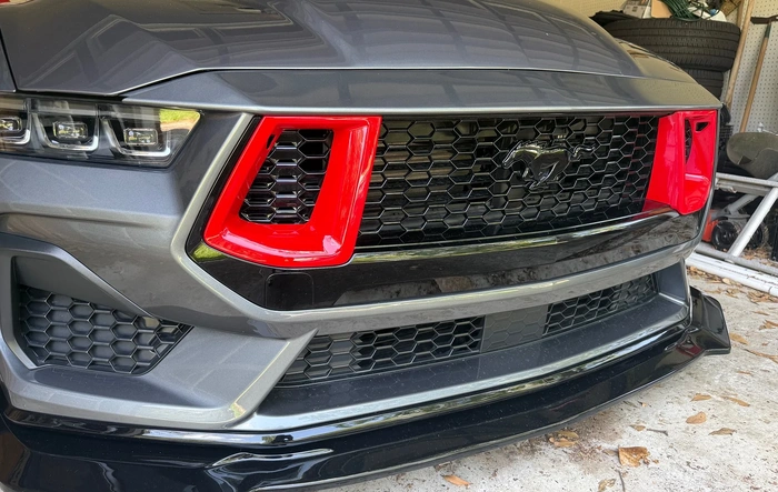 Before/After grille pony swap