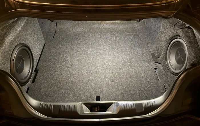 Left Subwoofer Install