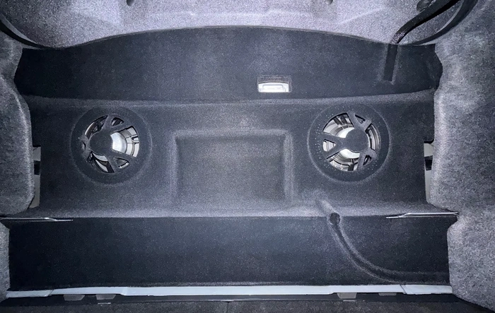 Upper trunk lining. DIY.