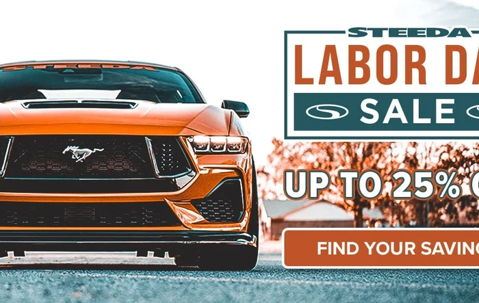 Steeda Labor Day Sale - Act Now (Savings Up To 25% Off)